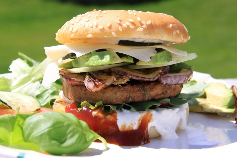 Odchudzony hamburger, czyli burgery z mięsa indyczego